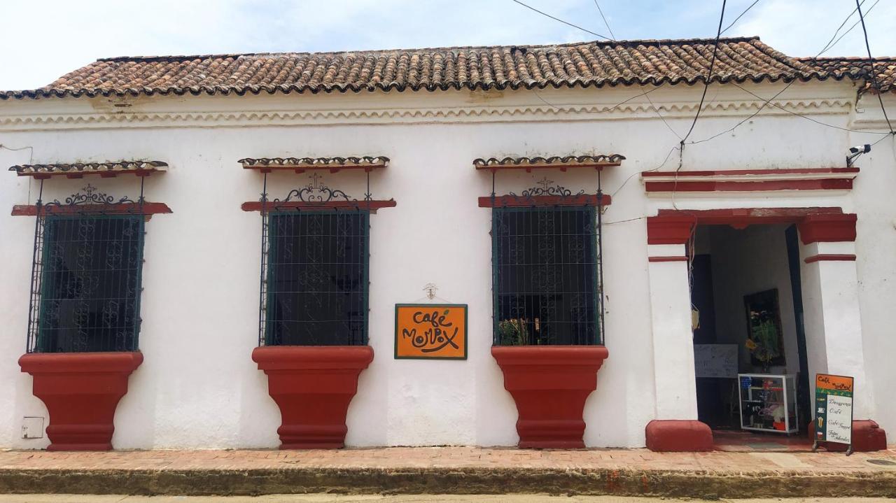 Cafe Mompox - Colonial House Appartement Buitenkant foto